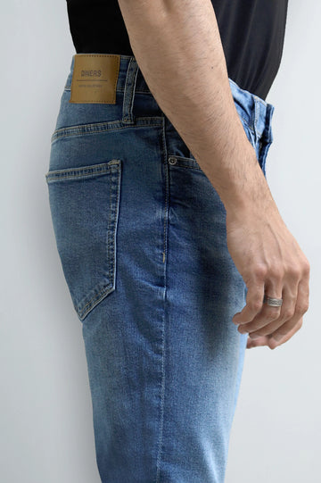 Medium Blue Slim Fit Jeans