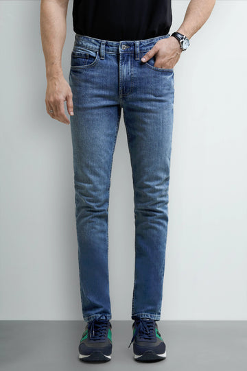 Medium Blue Slim Fit Jeans