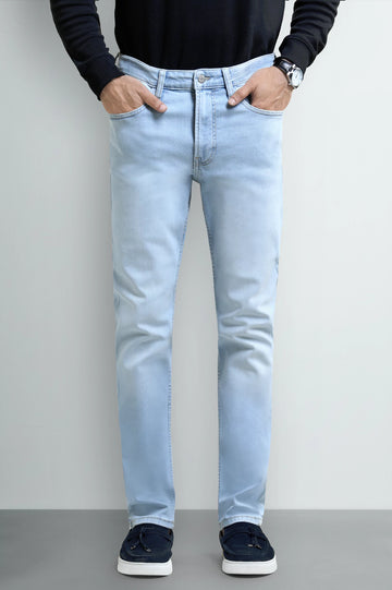 Light Blue Slim Fit Jeans