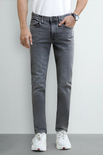 Light Grey Slim Fit Jeans