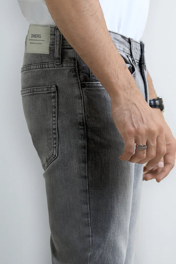 Light Grey Slim Fit Jeans