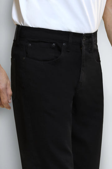 Black Straight Fit Jeans