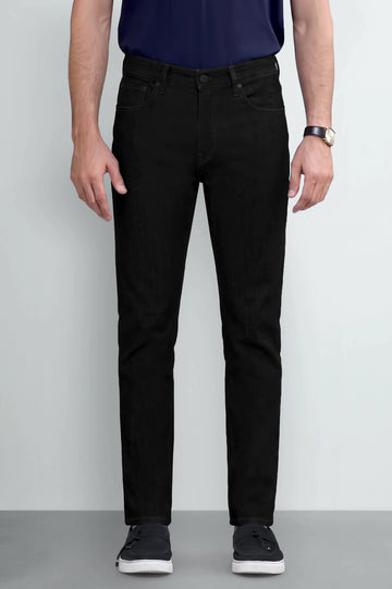 Black Straight Fit Jeans