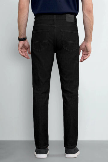 Black Straight Fit Jeans