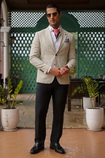 Men's Cream Blazer