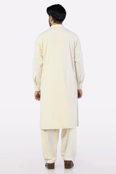 Mens Cream Shalwar Kameez from Diners