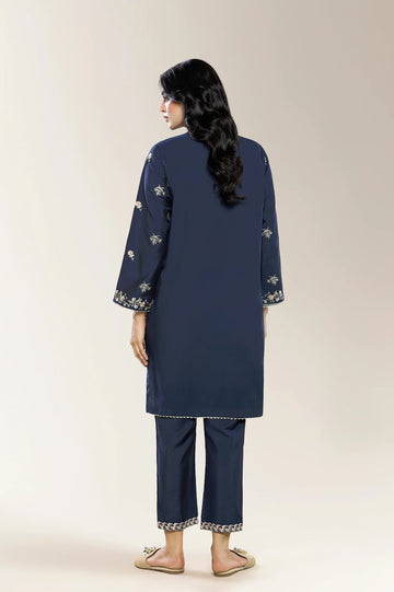 Embroidered Blue 2PC