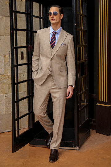 Fawn Formal 3PC Suit