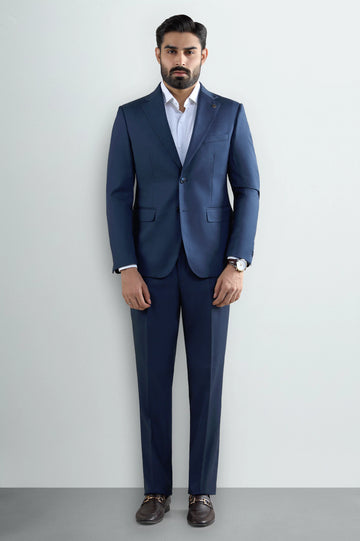 Dark Blue Formal 2PC Suit