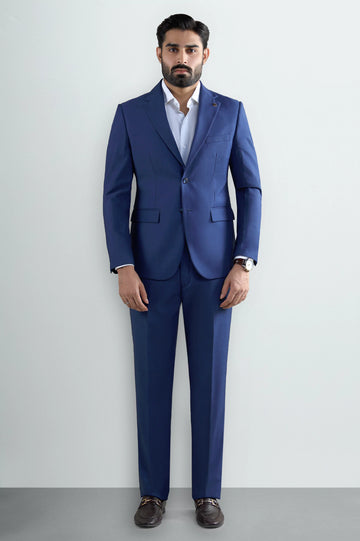 Navy Blue Formal 2PC Suit