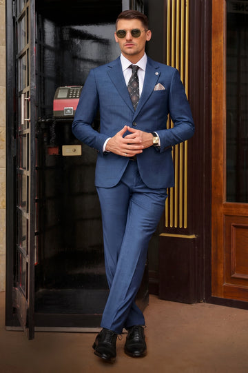 Blue Formal 2PC Suit