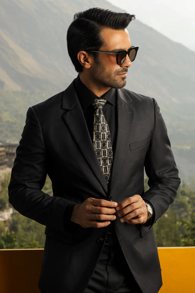 Coffee Grey 2PC Suiting From Diners