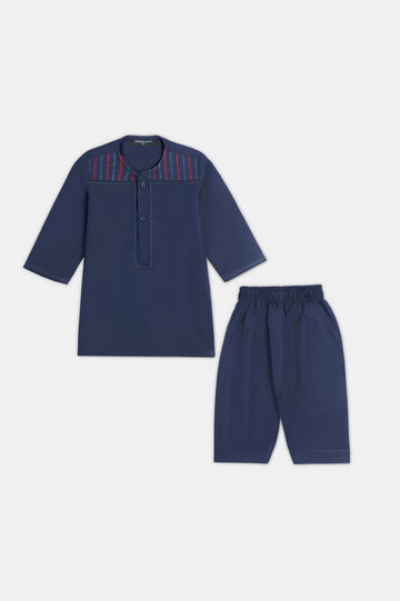 Navy Blue Infant Kurta Shalwar