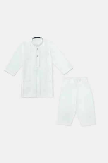 Off White Infant Kurta Shalwar