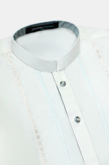 Off White Infant Kurta Shalwar