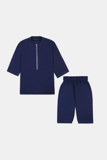 Blue Infant Kurta Shalwar