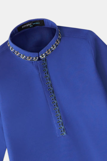 Royal Blue Infant Kurta Shalwar