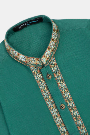 Green Infant Kurta Shalwar