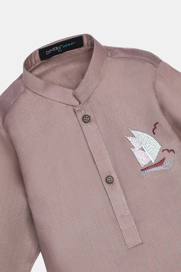 Light Purple Infant Kurta Shalwar