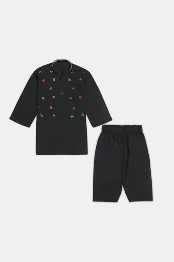 Black Infant Kurta Shalwar