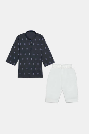 Navy Blue Infant Kurta Shalwar