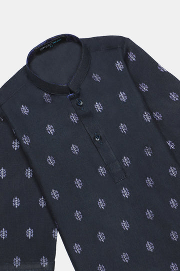 Navy Blue Infant Kurta Shalwar