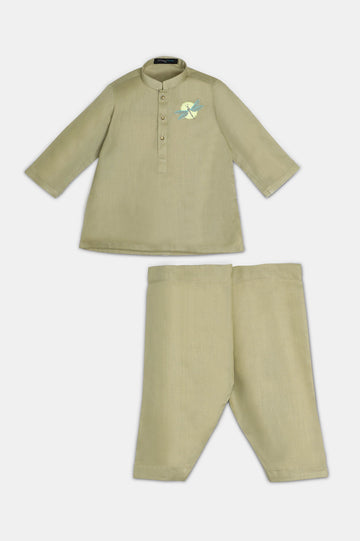 Fawn Infant Kurta Shalwar