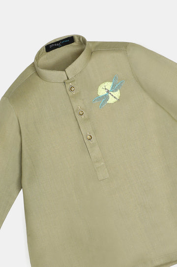 Fawn Infant Kurta Shalwar