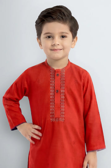 Red Infant Kurta Shalwar
