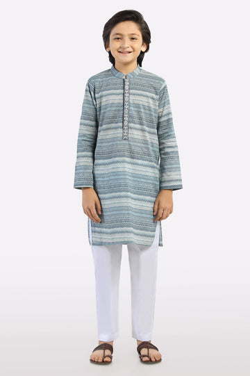 Grey Boys Kurta Pajama