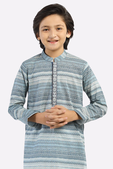Grey Boys Kurta Pajama