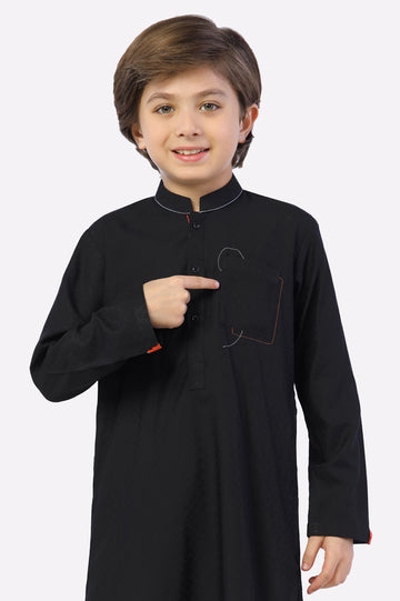 Black Boys Kurta Pajama