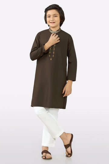 Brown Boys Kurta Pajama