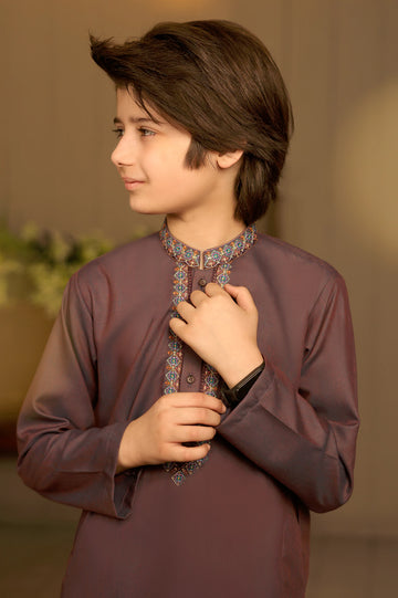 Purple Boys Kurta Pajama