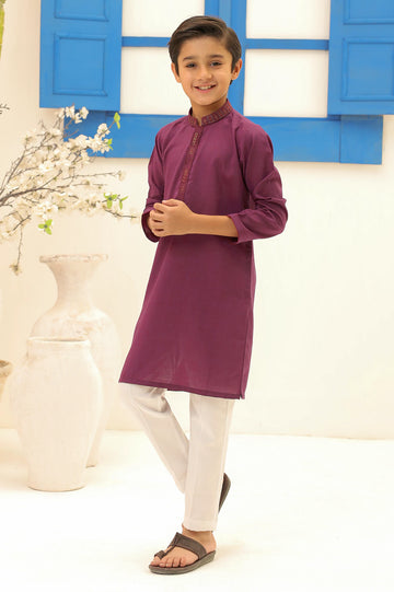Purple Boys Kurta Pajama