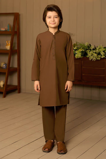 Brown Boys Kurta Pajama