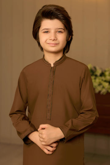 Brown Boys Kurta Pajama