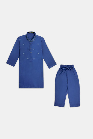 Royal Blue Boys Kurta Pajama