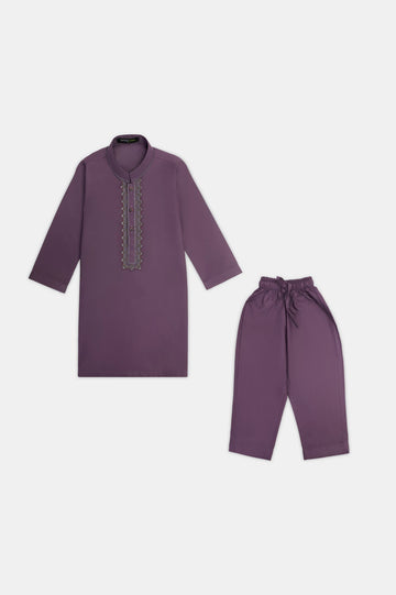 Purple Boys Kurta Pajama