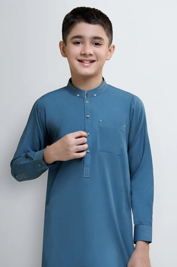 Green Boys Kurta Pajama