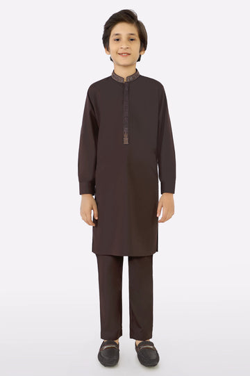 Bargundy Boys Kurta Pajama