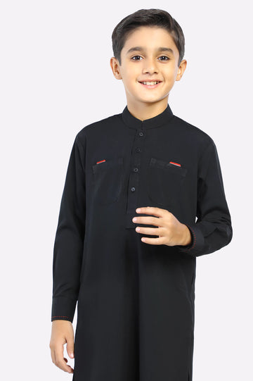 Black Boys Kurta Pajama