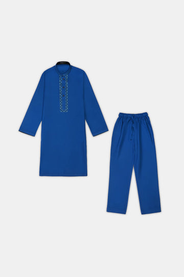 Royal Blue Boys Kurta Pajama
