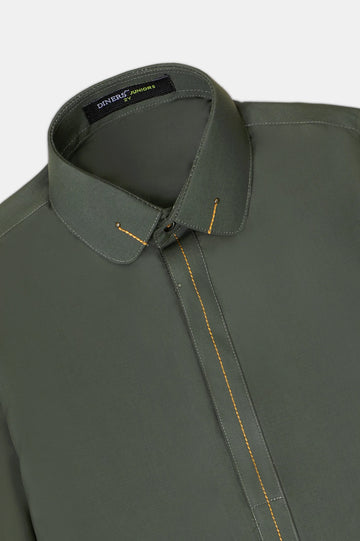 Olive Boys Kameez Shalwar