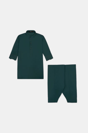 Green Boys Kameez Shalwar