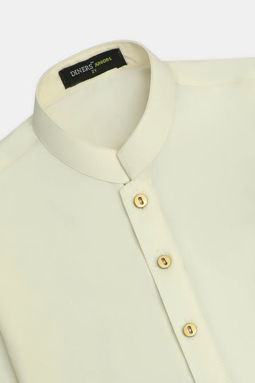 Cream Boys Kameez Shalwar