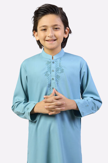 Light Grey Boys Kurta Shalwar