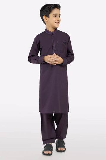 Purple Boys Kameez Shalwar