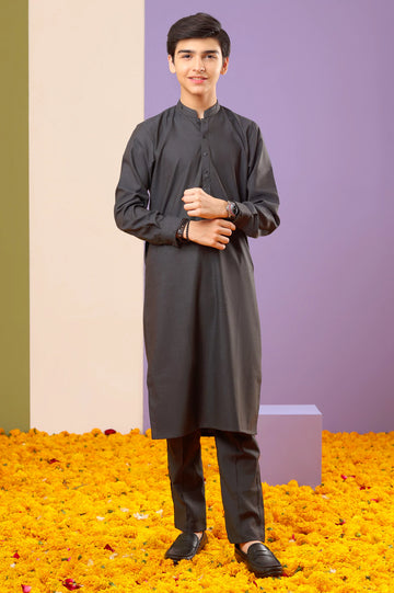 Dark Blue Boys Kurta Pajama