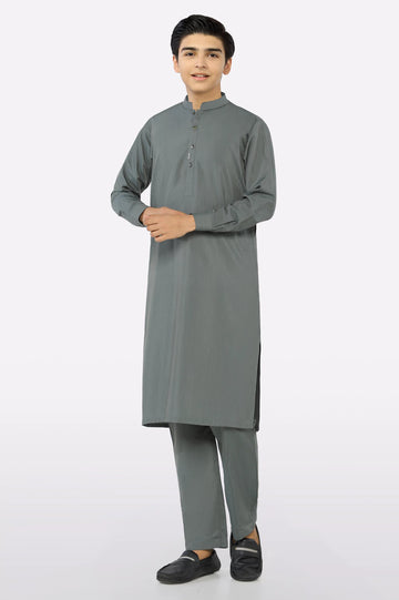 Grey Teens Kurta Pajama